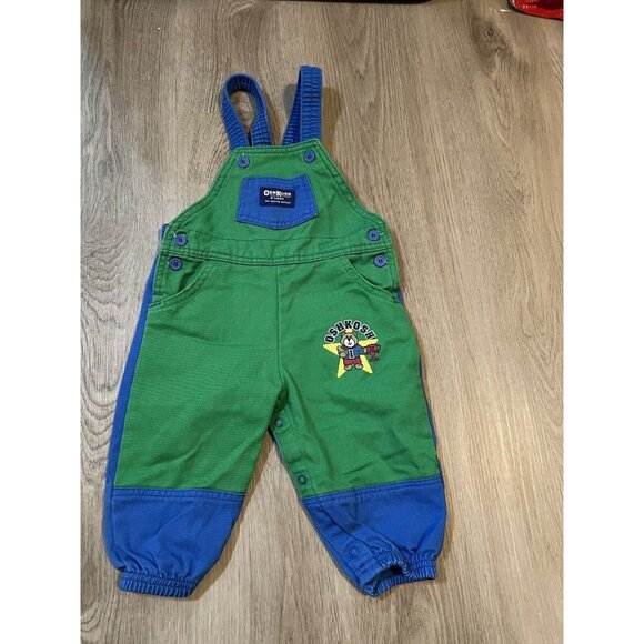 OshKosh B'gosh Other - C42-OSHKOSH BGOSH VINTAGE BABY KIDS OVERALLS MADE IN USA 24M